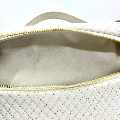 LP 2026 Extra Pocket L19 White/Sun Gold Lambskin