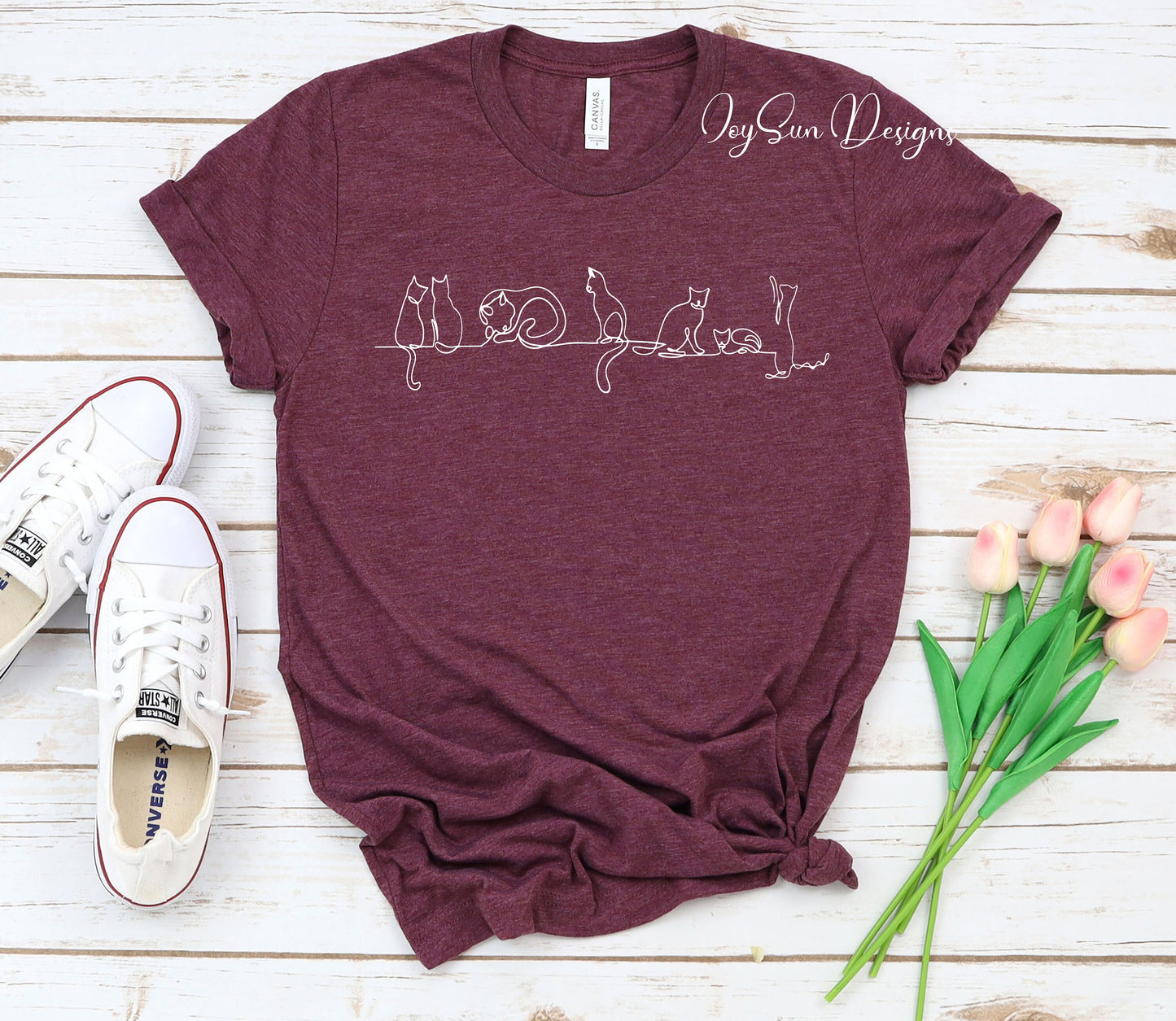 Love Cat Shirt, Cat line Shirt, Animal Lover T-shirt, Pet Love Shirt | Cat Shirt | Cute Cat T-shirt | Gift Shirt | Love Shirt. Cat tshirt