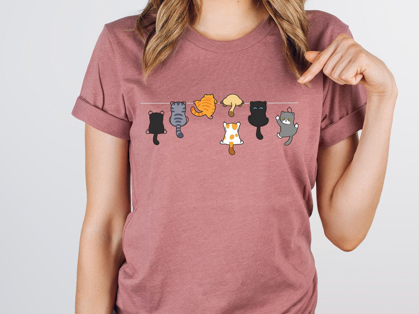 Cute Cat Shirt, Cat Shirt, Cats Shirt, Gift for Cat Mom, Cat Mom Shirt, Cat Shirts for Women, Cat Lover Shirt, Cat Owner Gift Idea