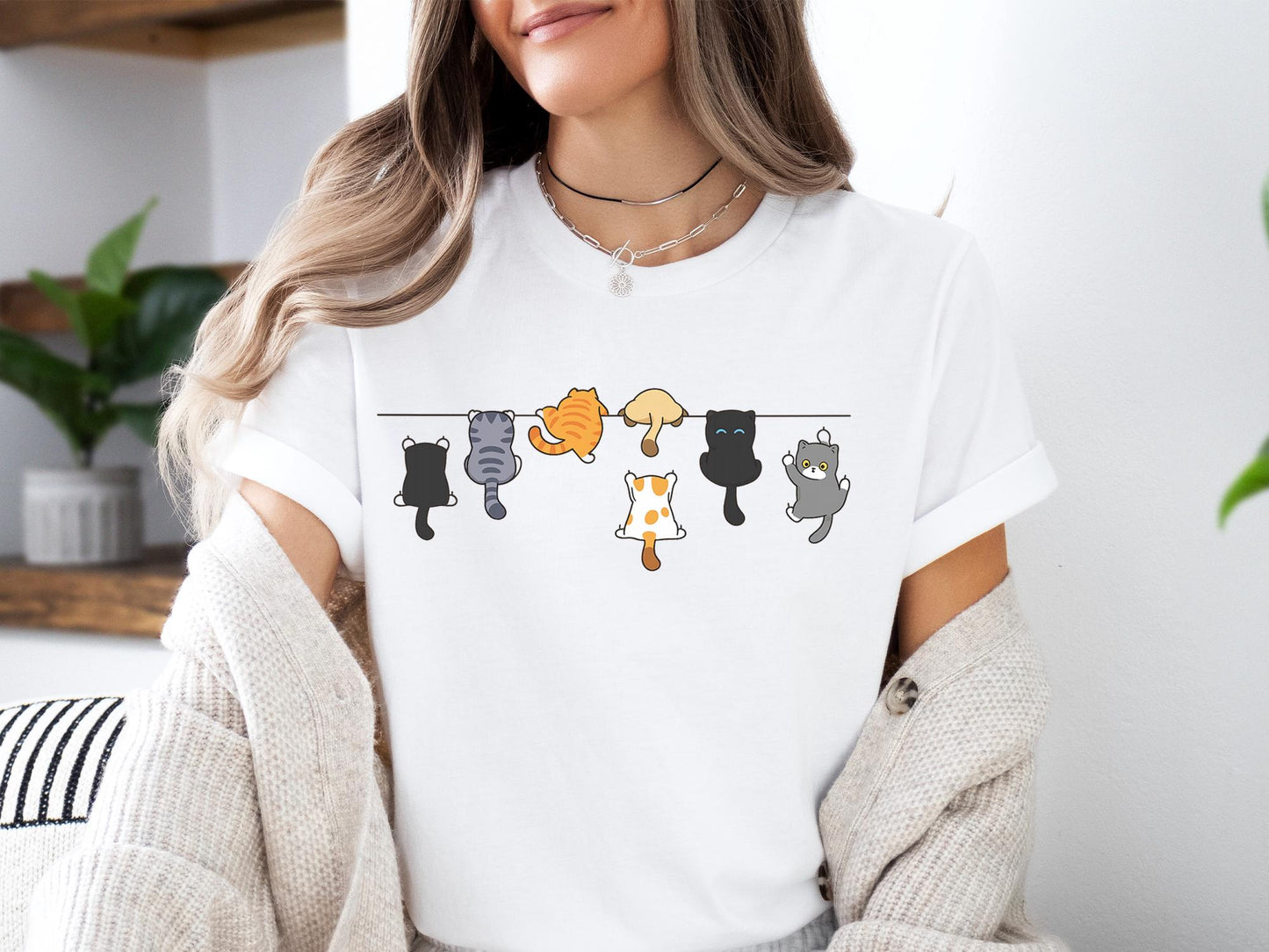 Cute Cat Shirt, Cat Shirt, Cats Shirt, Gift for Cat Mom, Cat Mom Shirt, Cat Shirts for Women, Cat Lover Shirt, Cat Owner Gift Idea